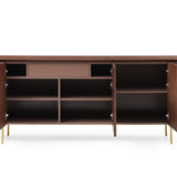 Tommy Franks Lantine Buffet - Walnut & Brass
