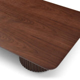 Tommy Franks Lantine Coffee Table – Double Pedestal – Walnut