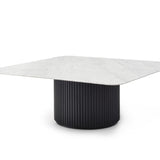 Tommy Franks Lantine Marble Coffee Table – Matte Black