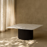 Tommy Franks Lantine Marble Coffee Table – Matte Black