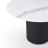 Tommy Franks Lantine Dining Table – 120cm – Black