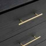 Tommy Franks Lantine Dresser – Matte Black Oak