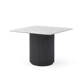 Tommy Franks Lantine Marble Side Table – Matte Black