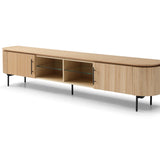 Tommy Franks Lantine TV Unit - Ash Oak