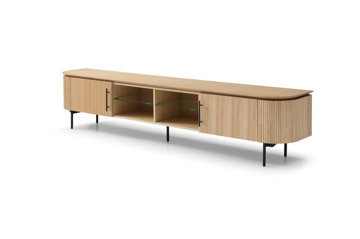 Tommy Franks Lantine TV Unit - Ash Oak