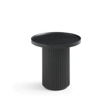 Tommy Franks Lincoln Side Table – Matte Black