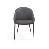 Tommy Franks Mayer Dining Chair – Dark Grey