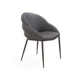 Tommy Franks Mayer Dining Chair – Dark Grey