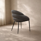 Tommy Franks Mayer Dining Chair – Dark Grey