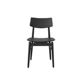 Tommy Franks Mono Solid Oak Dining Chair – Matte Black