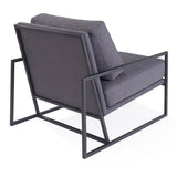 Tommy Franks Newell Lounge Chair – Charcoal