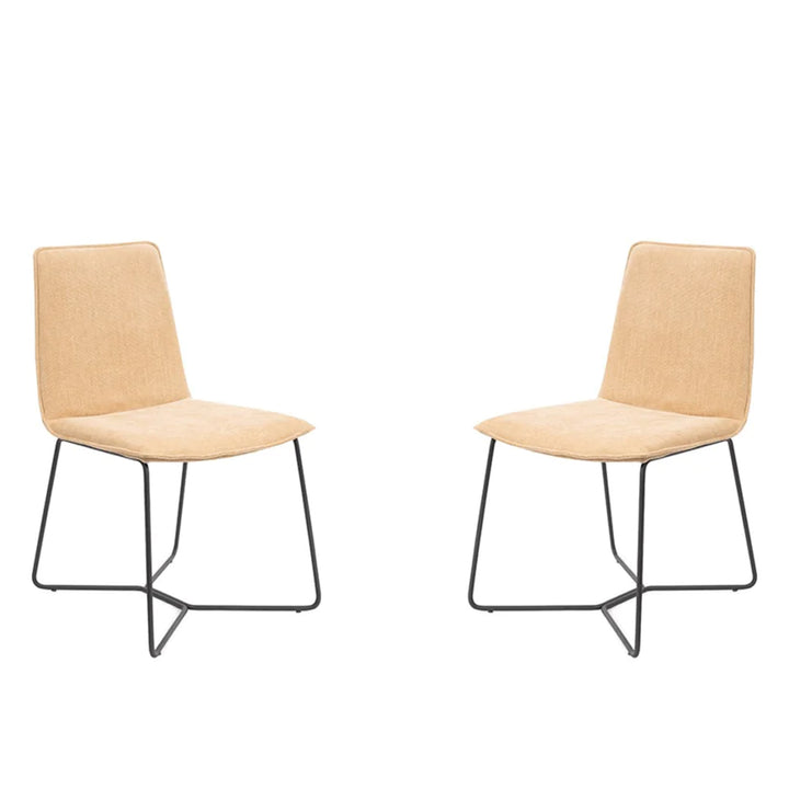 Tommy Franks Nomina Dining Chair - Warwick Copeland Honey - Set of 2