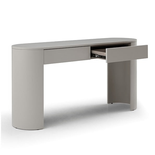 Tommy Franks Oakura Console Table – Matte Beige