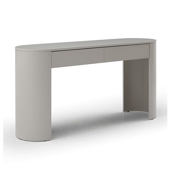 Tommy Franks Oakura Console Table – Matte Beige