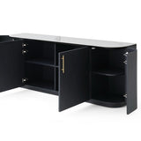 Tommy Franks Oakura Sideboard – Black