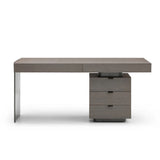 Tommy Franks Oston Office Desk – Grey – Right