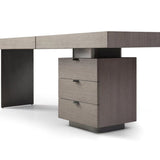 Tommy Franks Oston Office Desk – Grey – Right