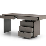 Tommy Franks Oston Office Desk – Grey – Right