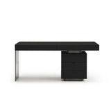 Tommy Franks Oston Office Desk – Smoke Oak – Right