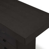 Tommy Franks Oston Office Desk – Smoke Oak – Right