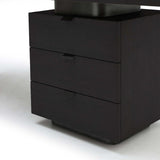 Tommy Franks Oston Office Desk – Smoke Oak – Right