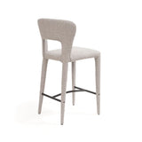 Tommy Franks Pari I Bar Stool - Chex Boucle Steam
