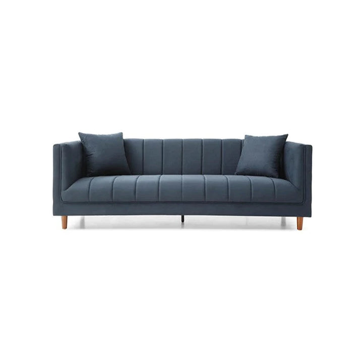 Tommy Franks Regency 3-Seater Sofa – Nappa Midnight Blue