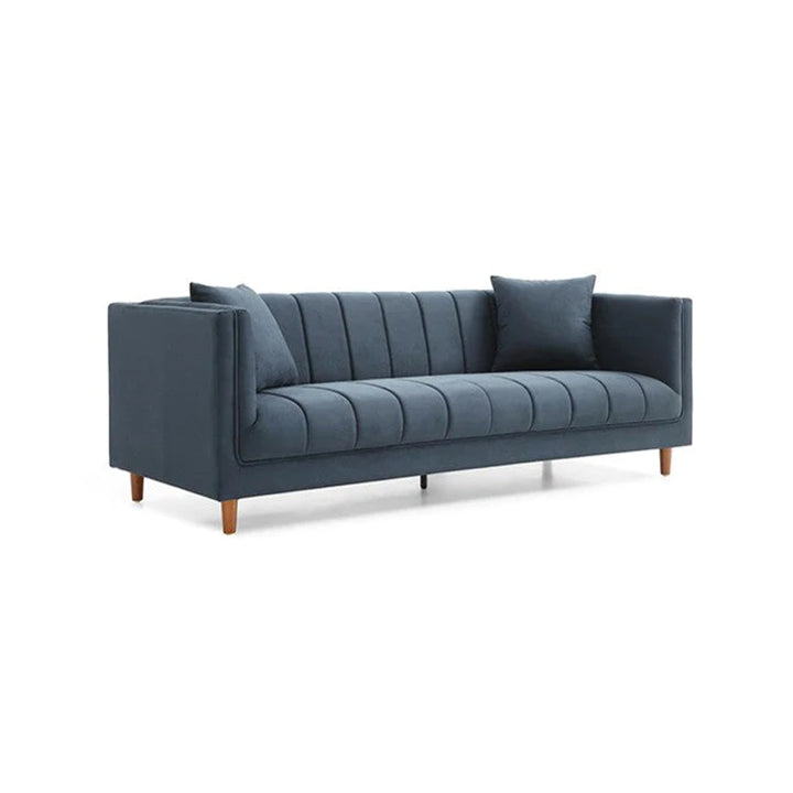 Tommy Franks Regency 3-Seater Sofa – Nappa Midnight Blue