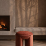 Tommy Franks Roxton Stool – Coral