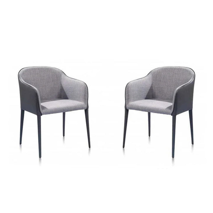 Tommy Franks Salcita Armchair - Grey – Set of 2