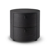 Tommy Franks Sims Bedside Table – Smoke Oak