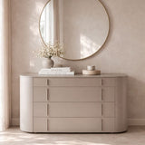 Tommy Franks Sims Dresser II – Matte Beige