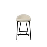 Tommy Franks Tux Counter Stool – Chex Bouclé Polar