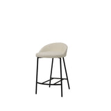 Tommy Franks Tux Counter Stool – Chex Bouclé Polar