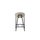 Tommy Franks Tux Counter Stool – Chex Bouclé Polar