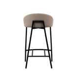Tommy Franks Tux Counter Stool – Taupe