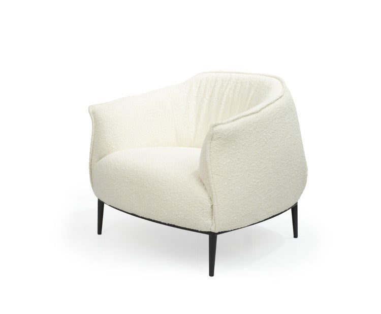 Tommy Franks Tyrone Lounge Chair – Chex Bouclé Polar