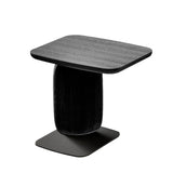 Tommy Franks Underline Side Table – Black Oak