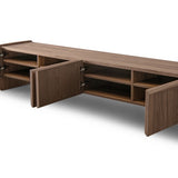 Tommy Franks Underline TV Unit – Light Walnut