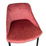 Tommy Franks Vai Barstool – Bella Velour Coral