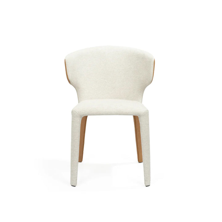 Tommy Franks Vela Dining Chair - Avery Cream & Honey