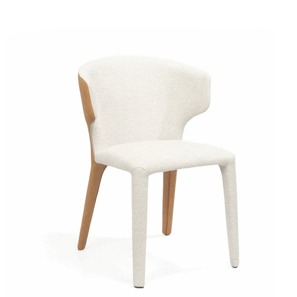 Tommy Franks Vela Dining Chair - Avery Cream & Honey