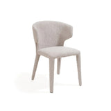 Tommy Franks Vela Dining Chair - Chex Steam Bouclé