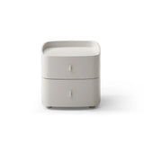 Tommy Franks Vertu Bedside Table – Matte Beige