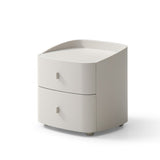 Tommy Franks Vertu Bedside Table – Matte Beige