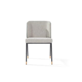 Tommy Franks Victor Dining Chair in Enzimi Cream – Set of 2