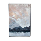 Tommy Franks Winter Morning Oil Painting