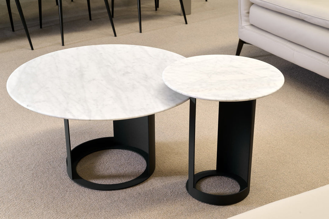 Tommy Franks Alban Coffee Table – Carrara Marble