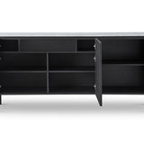 Tommy Franks Marble Lantine Buffet – Matte Black