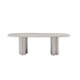 Tommy Franks Moon Dining Table – Matte Beige – 240cm